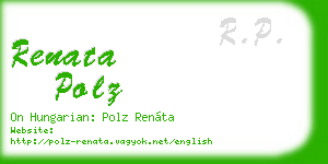 renata polz business card